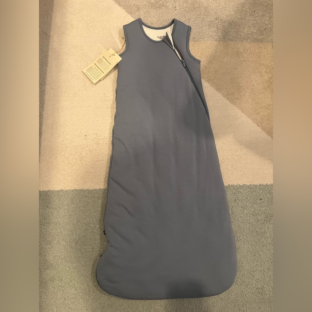 New Kyte Baby Sleep Sack 2.5 TOG Size Medium blue NWT zip up 6 months 12 months